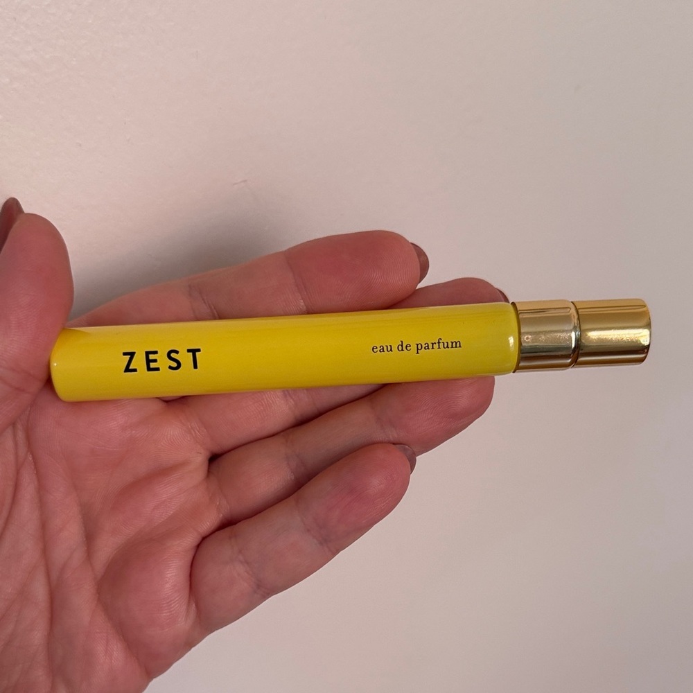 Anthropologie “Zest” Citrus Fragrance with Gold Cap